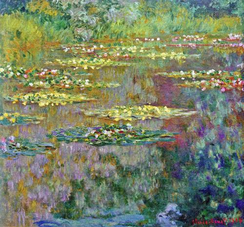 Water Lilies III 1904 - Claude Monet