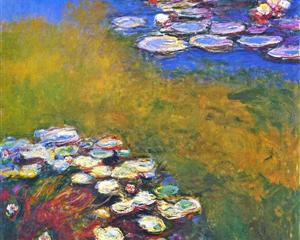 Water Lilies V 1914-1917 - Claude Monet