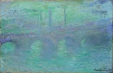 Waterloo Bridge at Dusk - Claude Monet