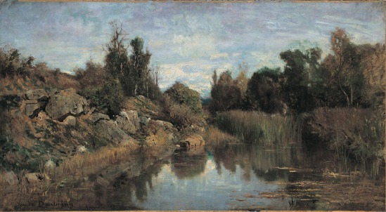 Water's Edge Optevoz - Charles Daubigny