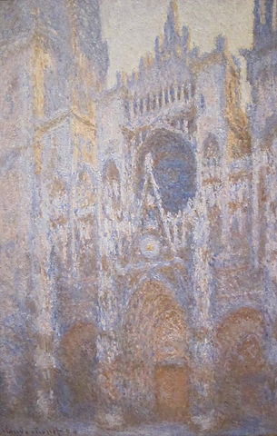West Facade Rouen Cathedral - Claude Monet