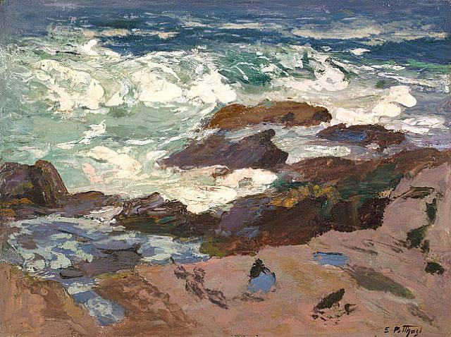 Wild Surf, Ogunquit, Maine - Edward Henry Potthast