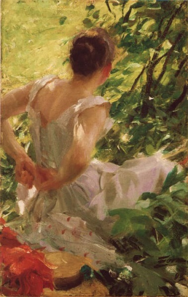 Woman Dressing - Anders Zorn