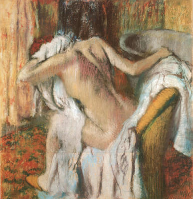 Woman Drying Herself - Edgar Degas