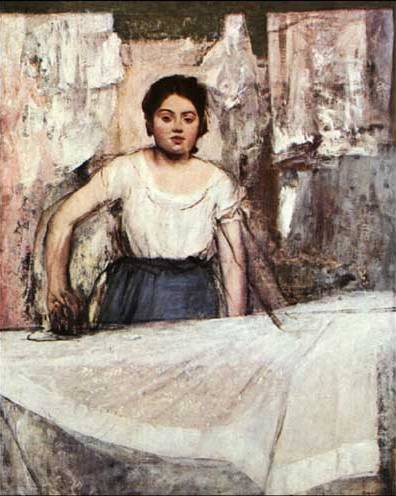 Woman Ironing - Edgar Degas