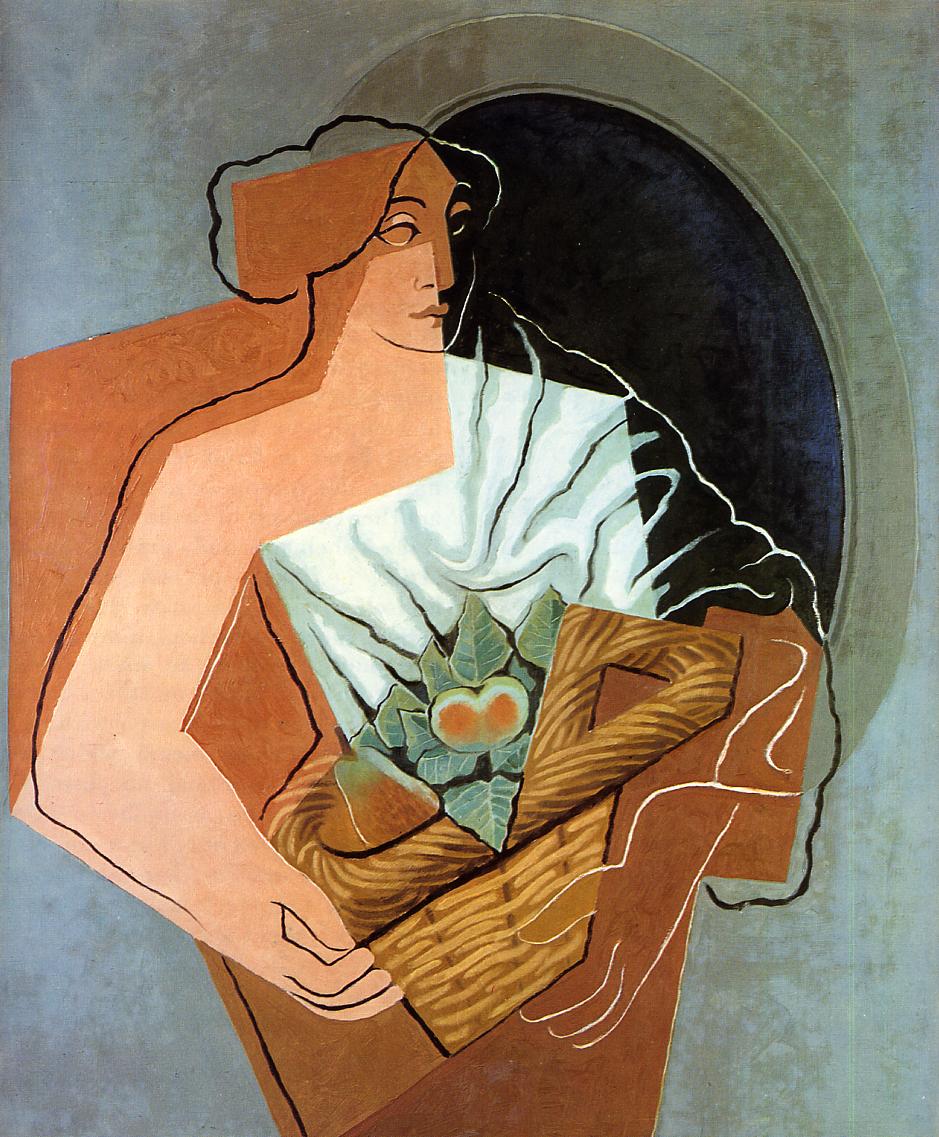 Woman With Basket - Juan Gris