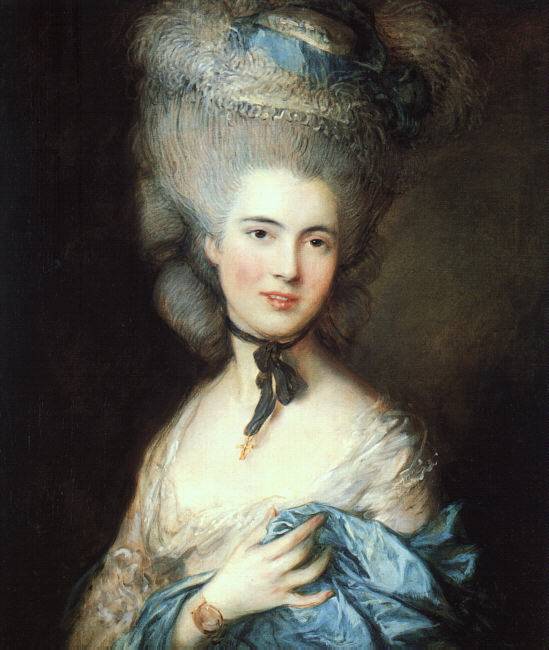 Woman in Blue - Thomas Gainsborough