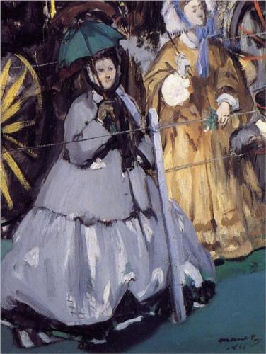 Women at the Races - Edouard Manet