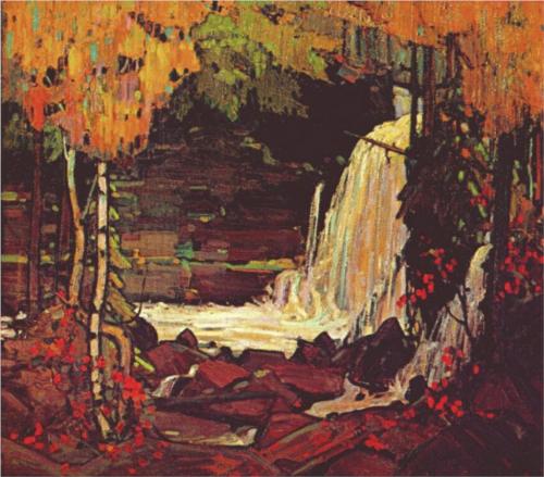 Woodland Waterfall - Tom Thomson