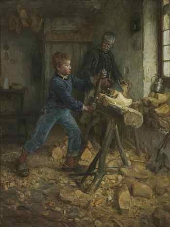 Young Sabot Maker - Henry Ossawa Tanner