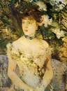 Young Woman in an Evening Dress - Berthe Morisot